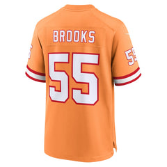 Derrick Brooks Tampa Bay Buccaneers Throwback Game Jersey - Orange - Nike