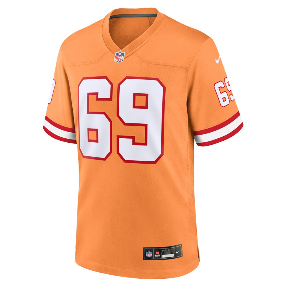 Cody Mauch Tampa Bay Buccaneers Alternate Game Jersey - Orange - Nike