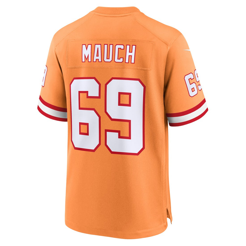Cody Mauch Tampa Bay Buccaneers Alternate Game Jersey - Orange - Nike