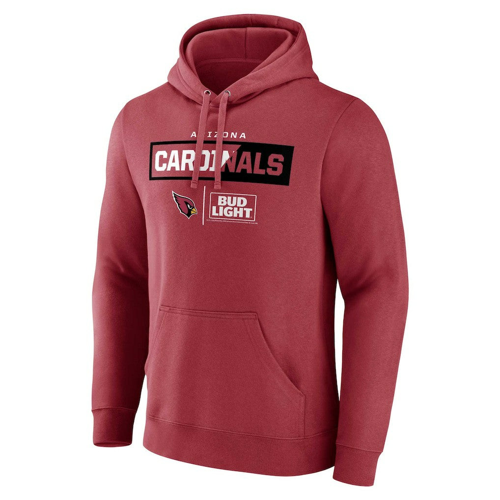 Arizona Cardinals NFL x Bud Light Pullover Hoodie - Cardinal - NFL