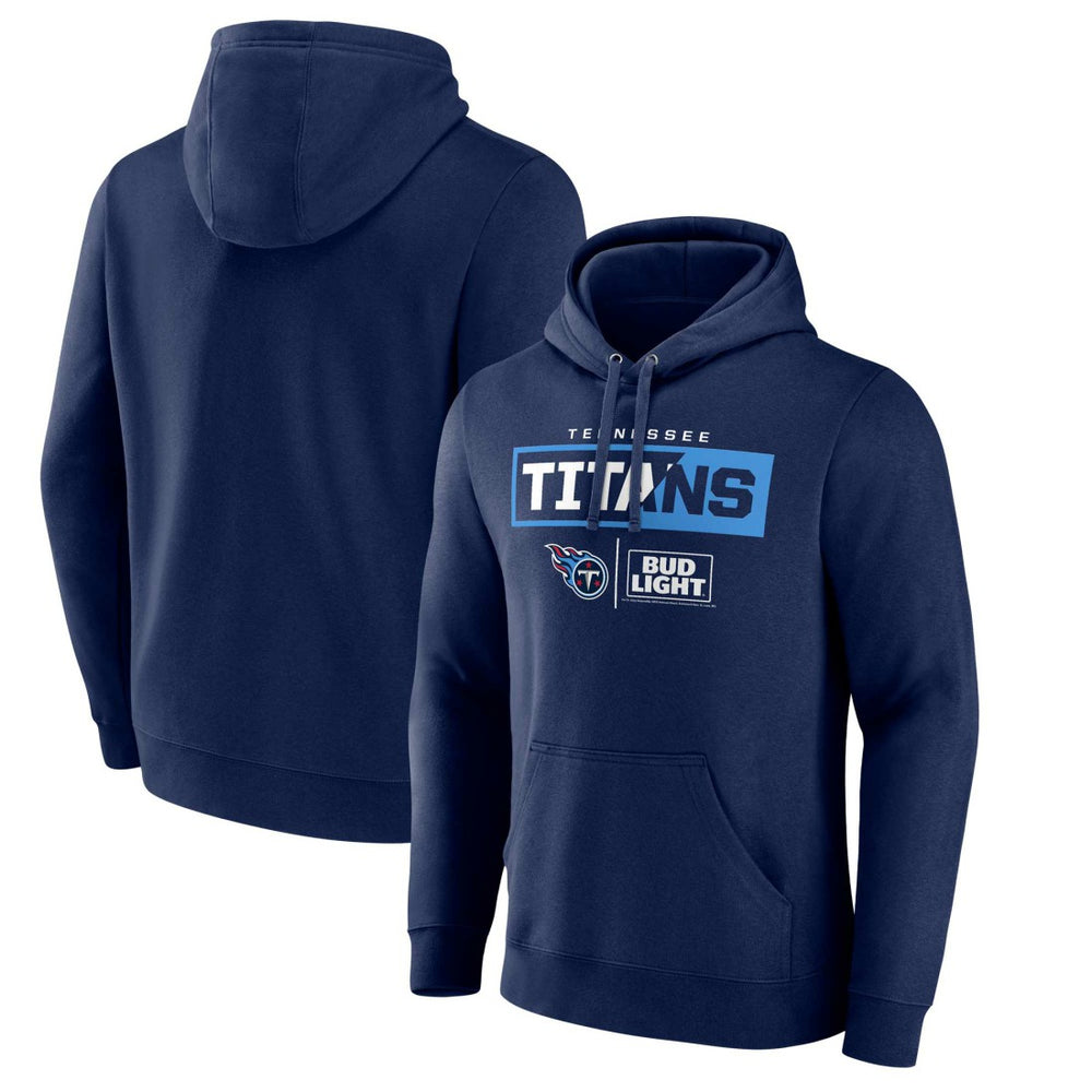 Tennessee Titans NFL x Bud Light Pullover Hoodie - Navy - NFL