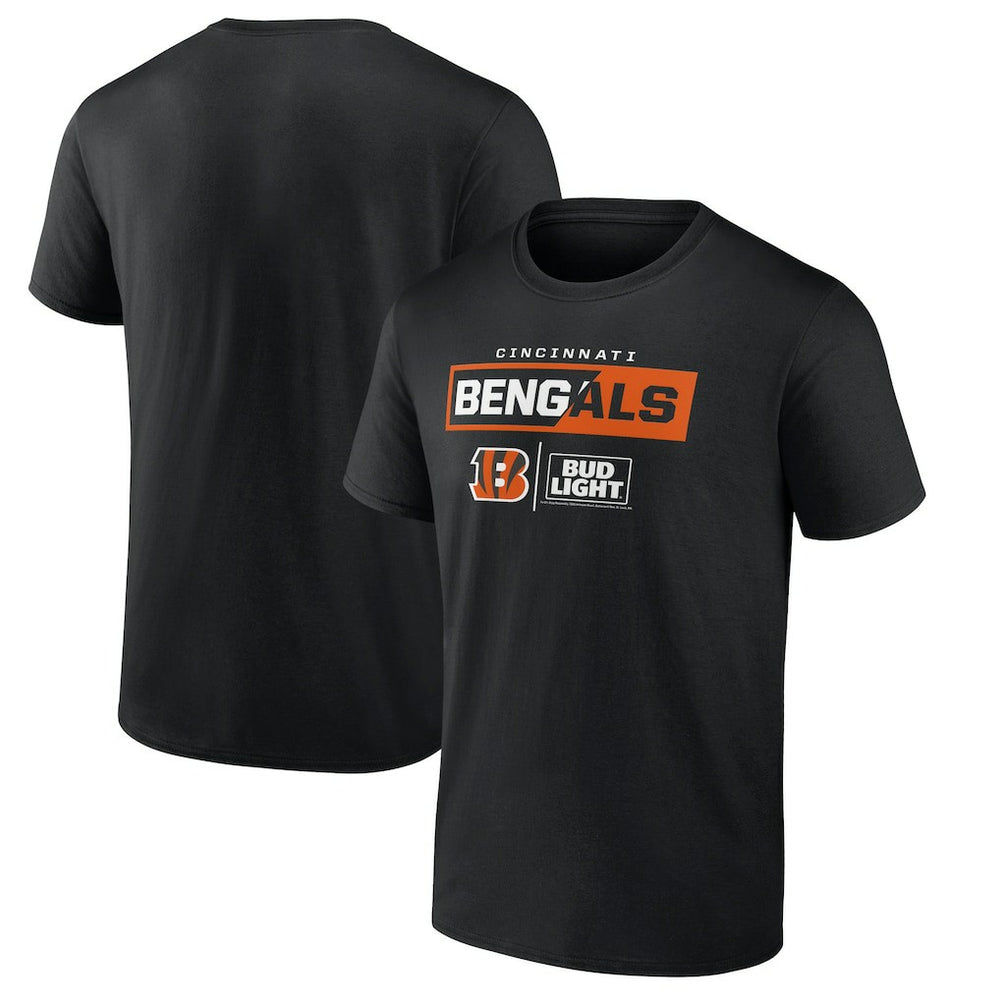 Cincinnati Bengals NFL x Bud Light T-Shirt - Black - NFL