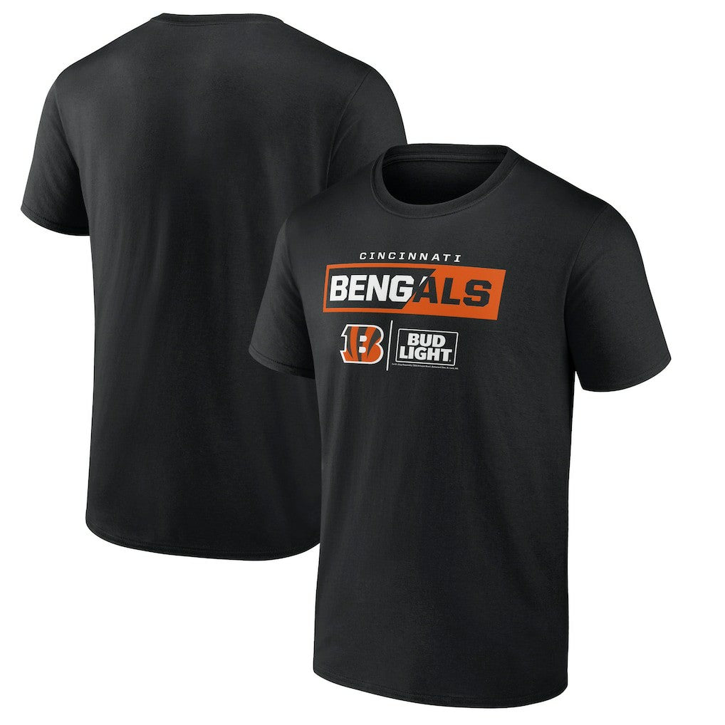 Cincinnati Bengals NFL x Bud Light T-Shirt - Black - NFL