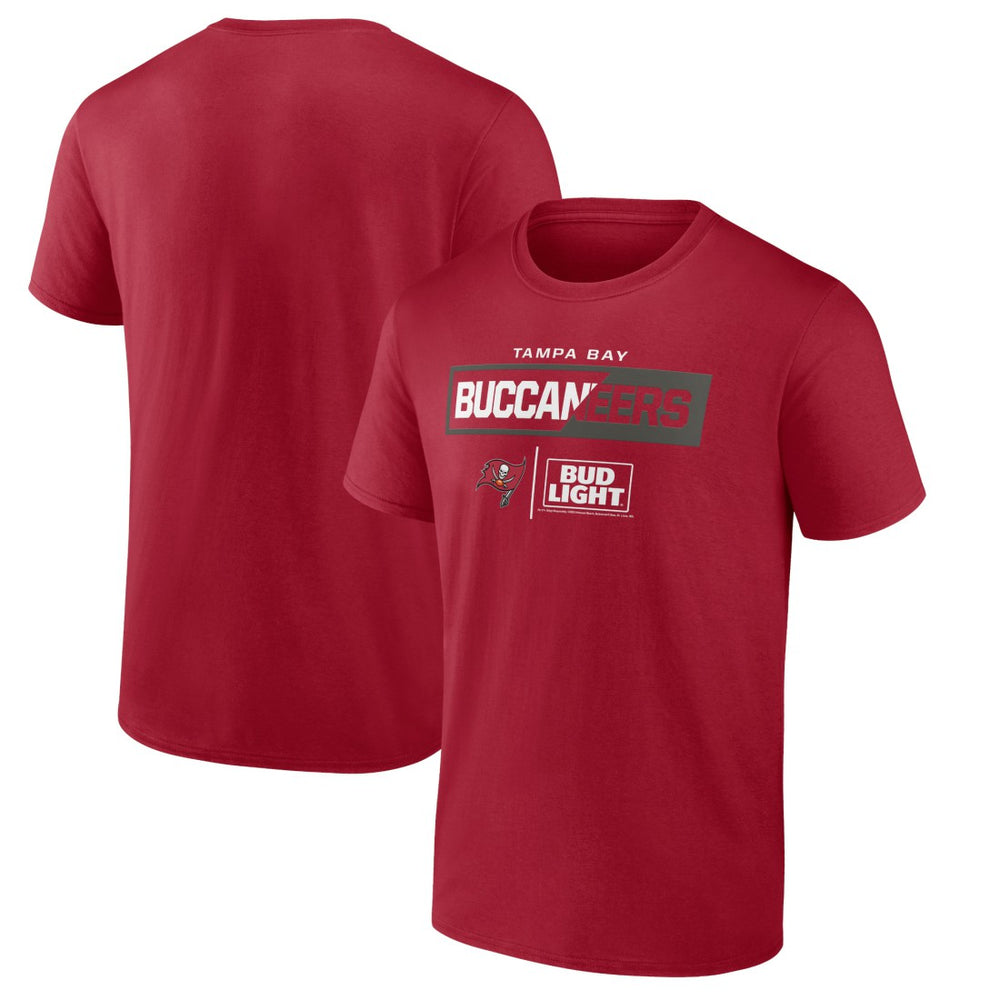 Tampa Bay Buccaneers NFL x Bud Light T-Shirt - Red - NFL