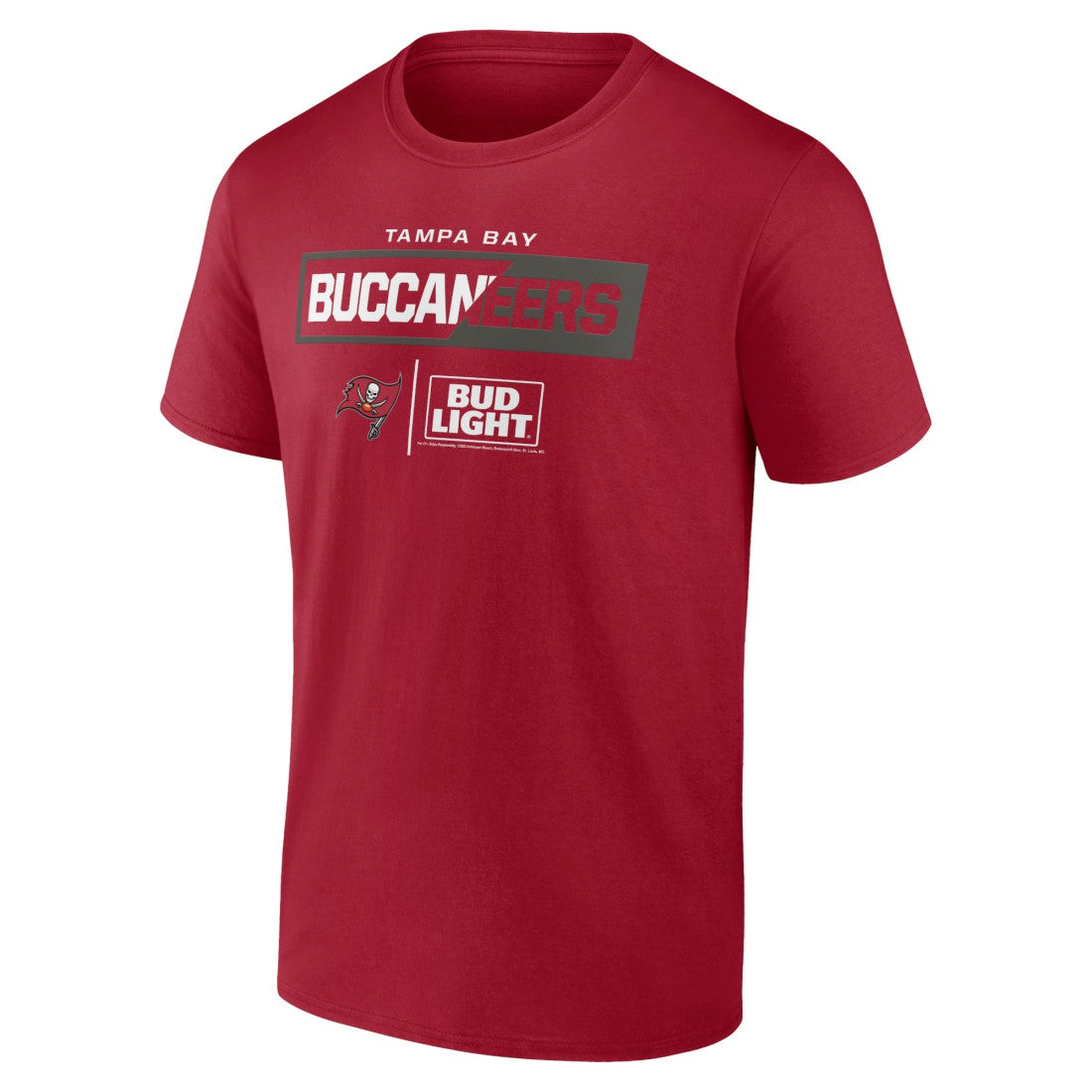Tampa Bay Buccaneers NFL x Bud Light T-Shirt - Red - NFL