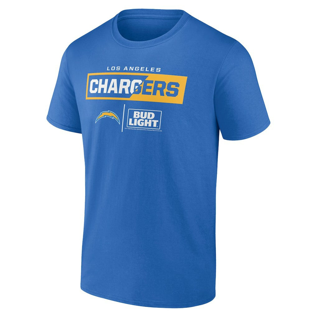Los Angeles Chargers NFL x Bud Light T-Shirt - Blue - NFL