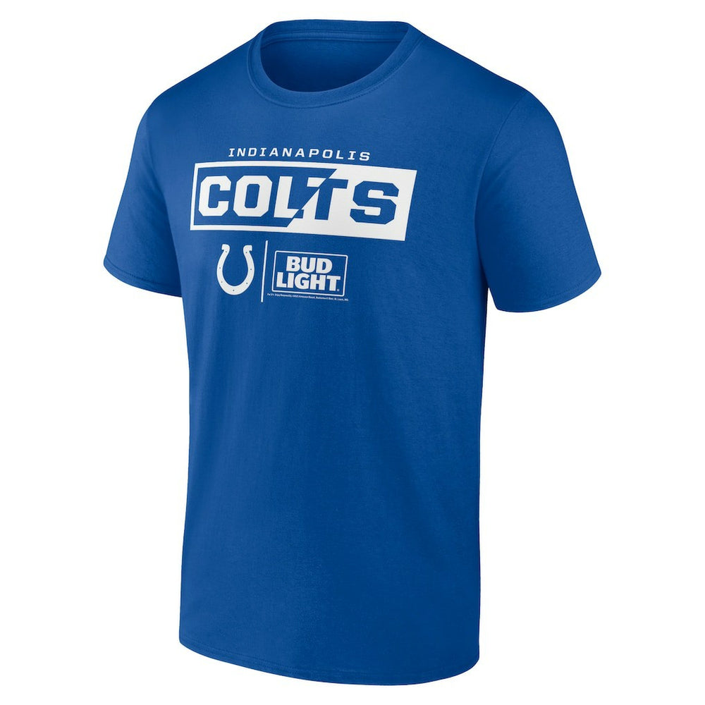 Indianapolis Colts NFL x Bud Light T-Shirt - Royal - NFL