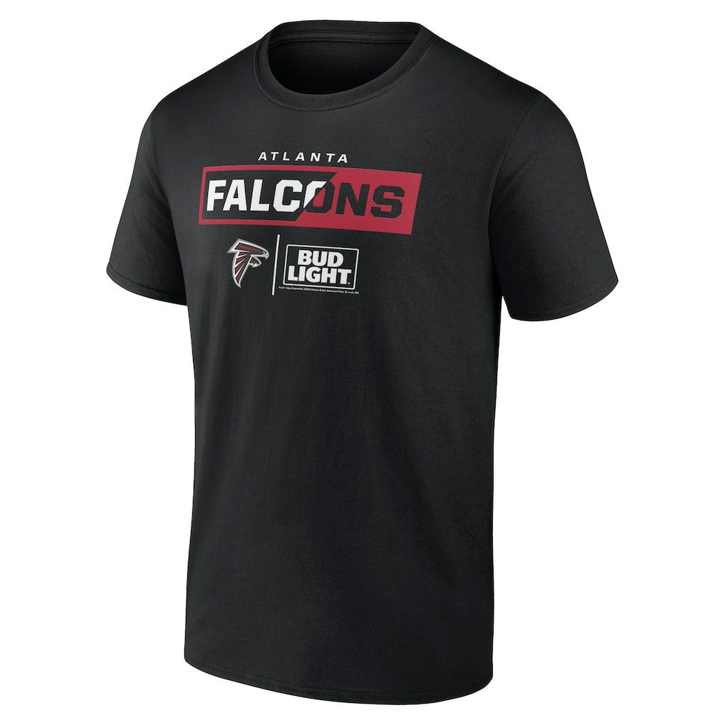Atlanta Falcons NFL x Bud Light T-Shirt - Black - NFL