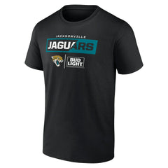 Jacksonville Jaguars NFL x Bud Light T-Shirt - Black - NFL