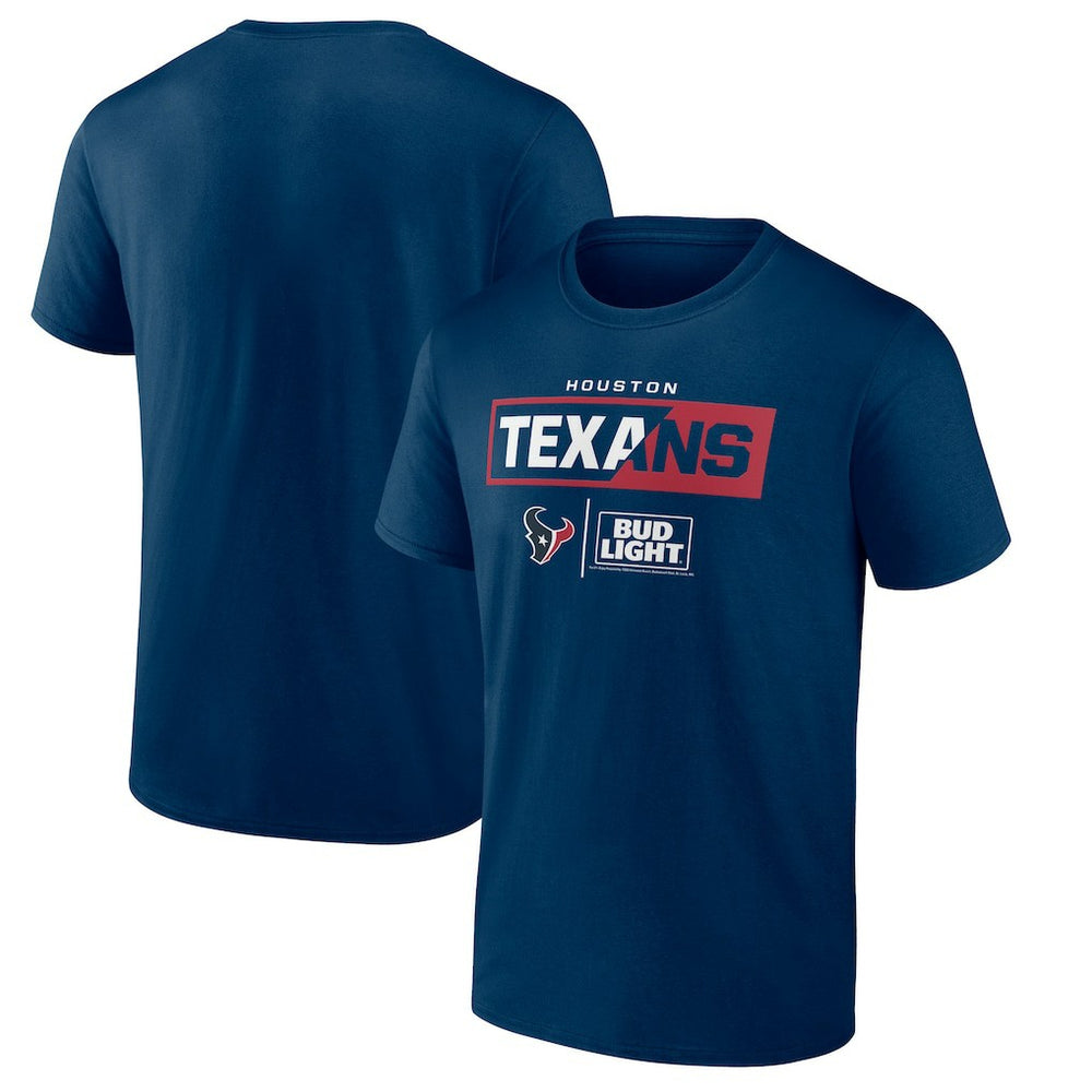 Houston Texans NFL x Bud Light T-Shirt - Navy - NFL