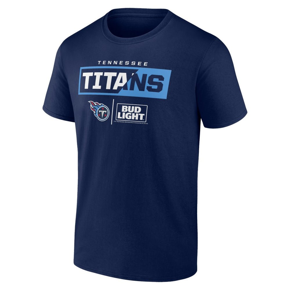 Tennessee Titans NFL x Bud Light T-Shirt - Navy - NFL