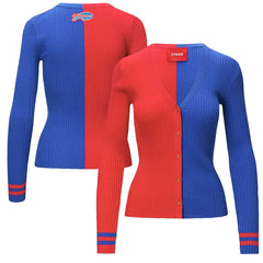 Buffalo Bills STAUD Women's Cargo Sweater - Red/Royal - NFL