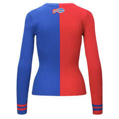 Buffalo Bills STAUD Women's Cargo Sweater - Red/Royal - NFL