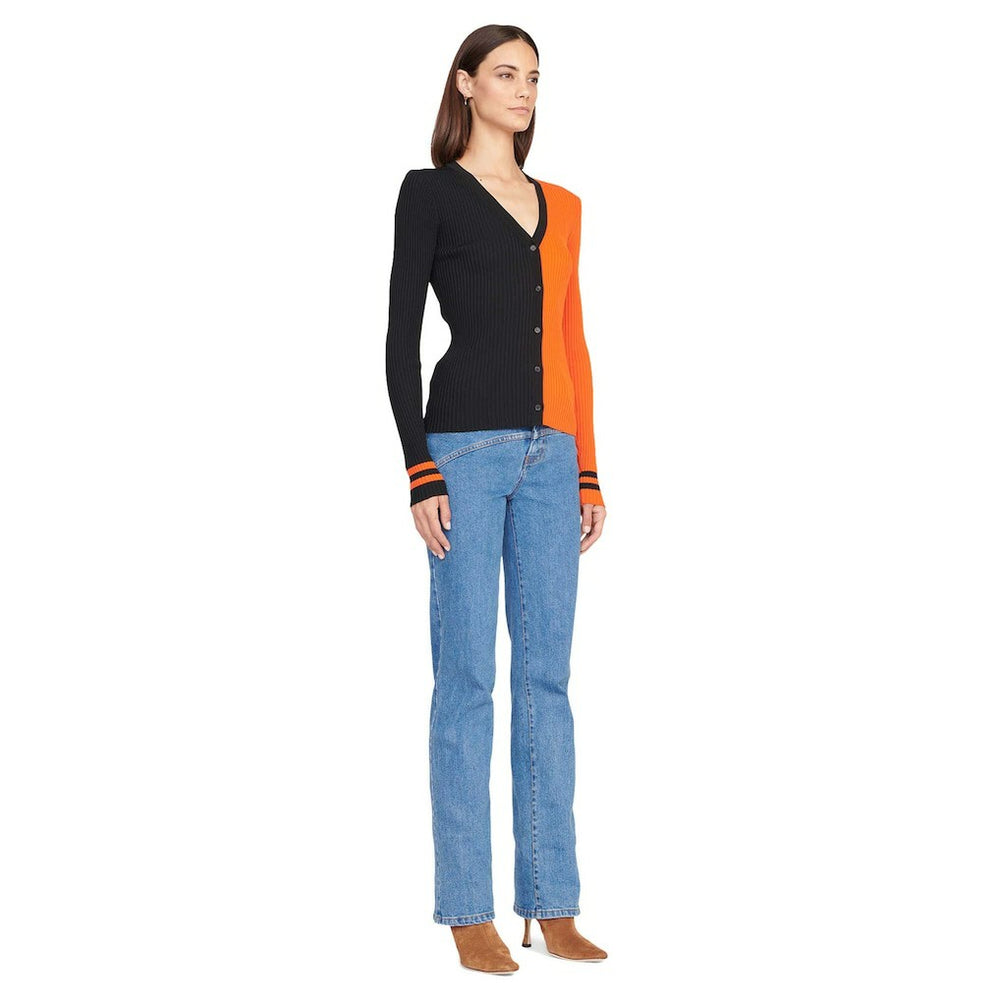Cincinnati Bengals STAUD Women's Cargo Sweater - Black/Orange - NFL