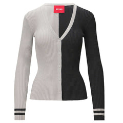 Las Vegas Raiders STAUD Women's Cargo Sweater - Silver/Black - NFL