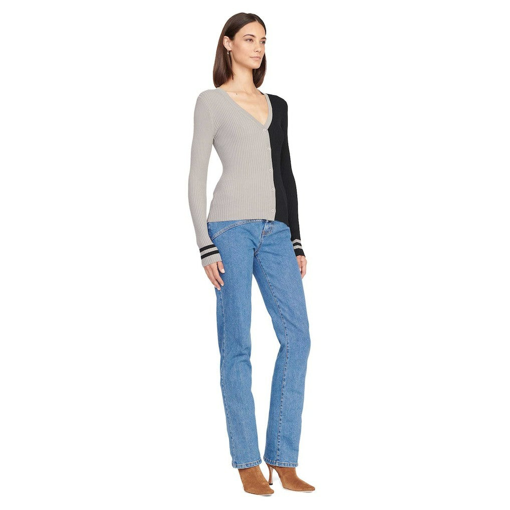 Las Vegas Raiders STAUD Women's Cargo Sweater - Silver/Black - NFL