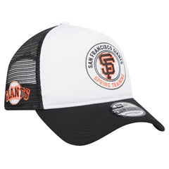 San Francisco Giants New Era Spring Training Circle Foam A-Frame 9FORTY Trucker Adjustable Hat Sale