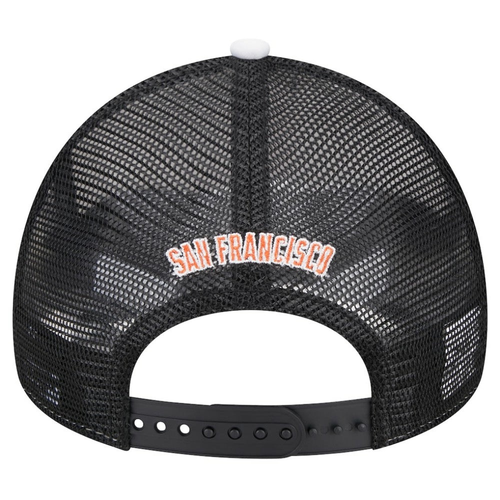 San Francisco Giants New Era Spring Training Circle Foam A-Frame 9FORTY Trucker Adjustable Hat Sale