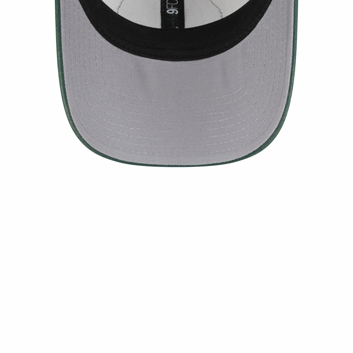 New Era Milwaukee Bucks Throwback Patch Trucker 9FORTY Adjustable Hat Khaki/Hunter Green