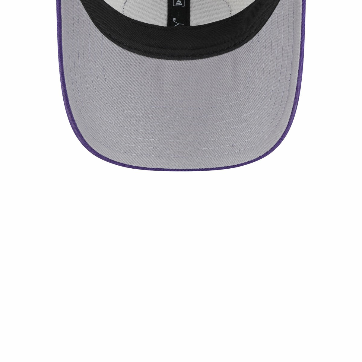 New Era Phoenix Suns Throwback Patch Trucker 9FORTY Adjustable Hat Khaki/Purple
