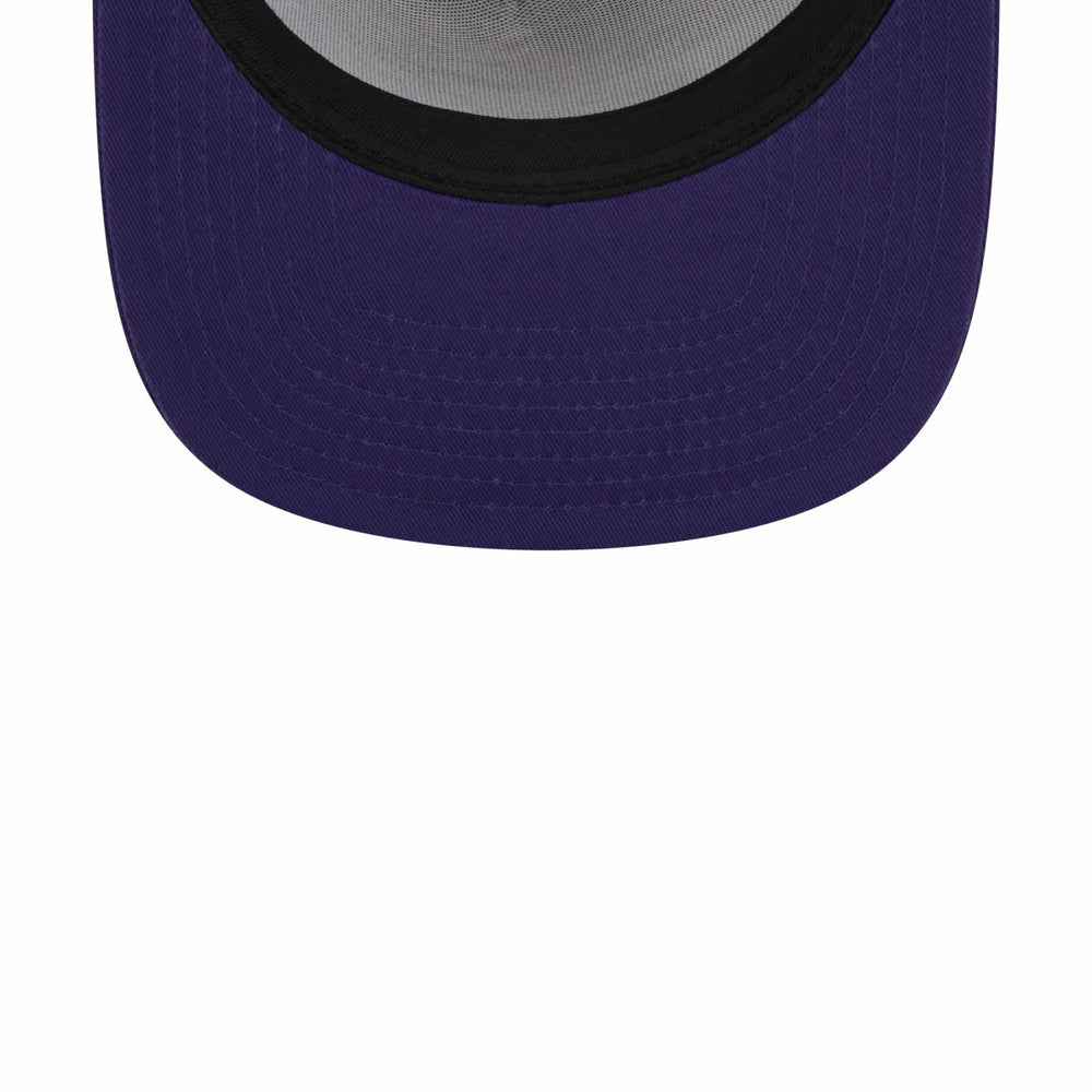 New Era Phoenix Suns Court Sport Speckle 9FIFTY Snapback Hat Purple