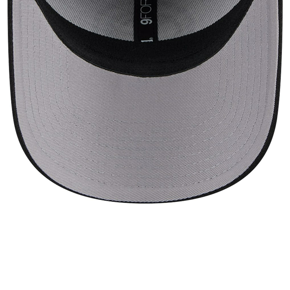 New Era Brooklyn Nets Active Digi-Tech Two-Tone 9FORTY Adjustable Hat Heather Gray/Black