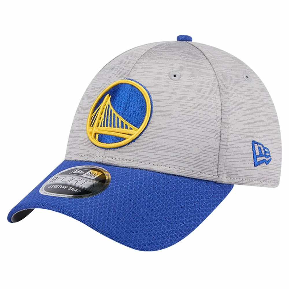 New Era Golden State Warriors Active Digi-Tech Two-Tone 9FORTY Adjustable Hat Heather Gray/Royal