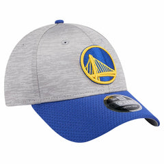 New Era Golden State Warriors Active Digi-Tech Two-Tone 9FORTY Adjustable Hat Heather Gray/Royal
