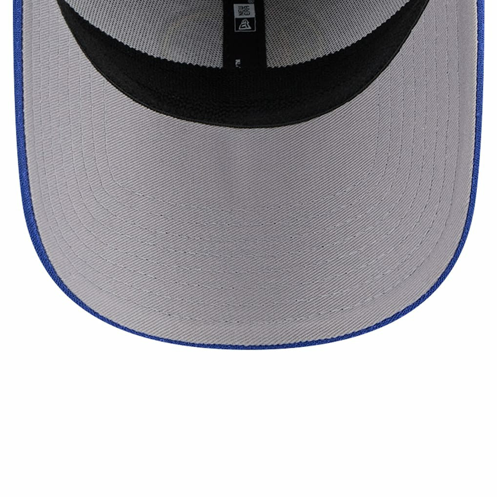 New Era Golden State Warriors Active Digi-Tech Two-Tone 9FORTY Adjustable Hat Heather Gray/Royal