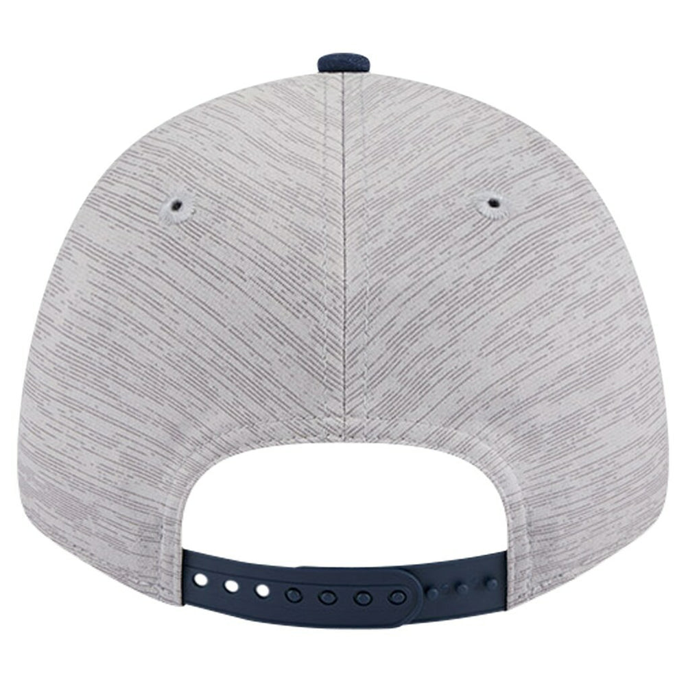 New Era New Orleans Pelicans Active Digi-Tech Two-Tone 9FORTY Adjustable Hat Heather Gray/Navy