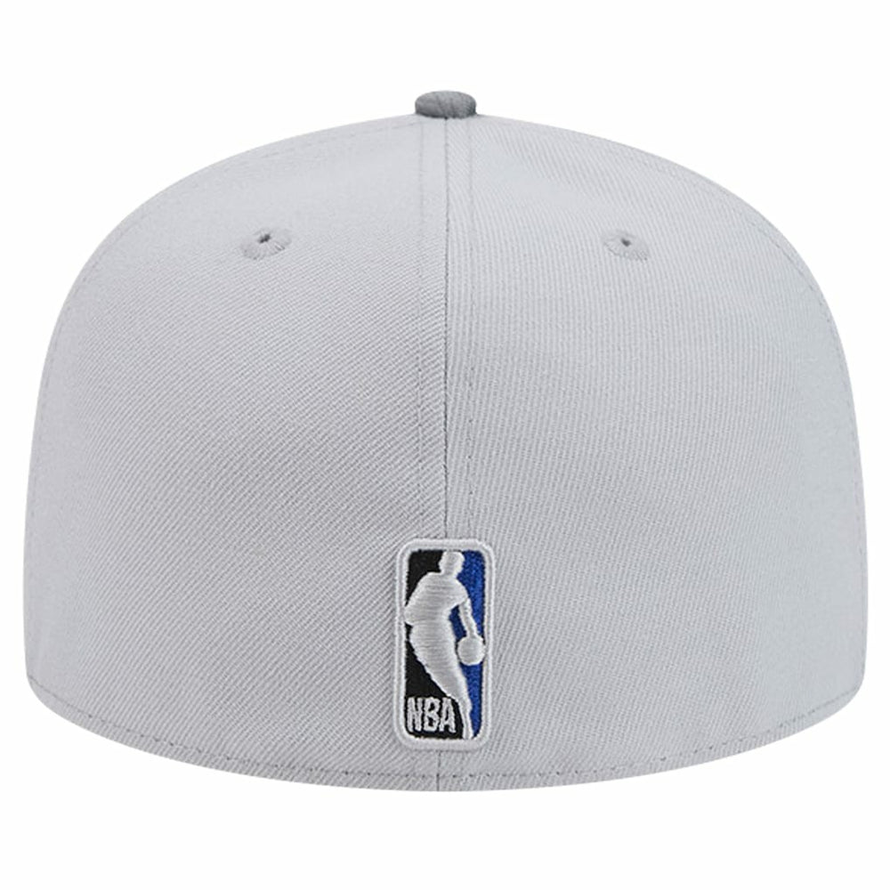 New Era Philadelphia 76ers Active Color Camo Visor 59FIFTY Fitted Hat Gray