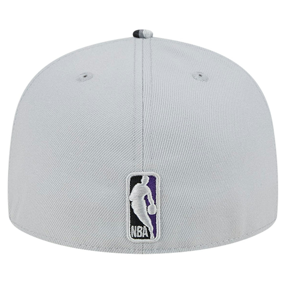 New Era Sacramento Kings Active Color Camo Visor 59FIFTY Fitted Hat Gray