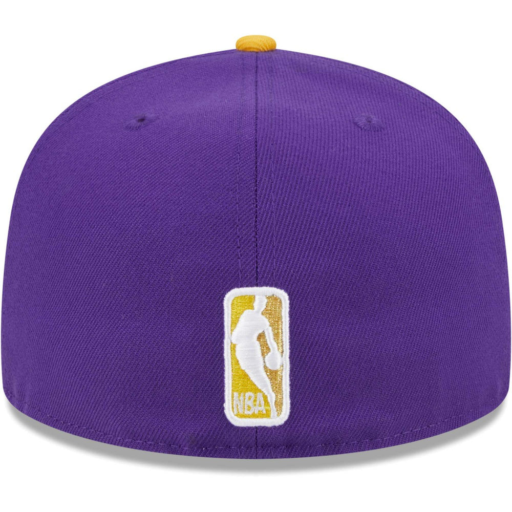 New Era Los Angeles Lakers Gameday Gold Pop Stars 59FIFTY Fitted Hat Purple/Gold