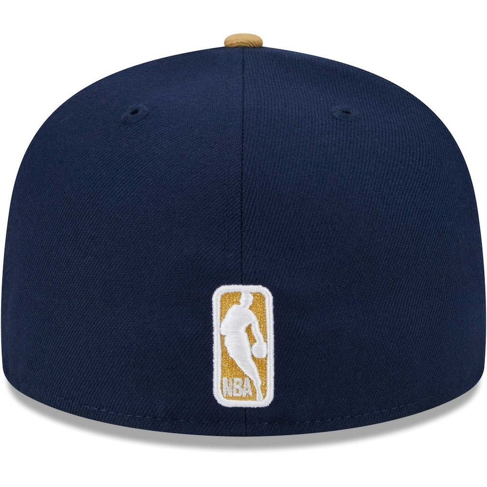 New Era New Orleans Pelicans Gameday Gold Pop Stars 59FIFTY Fitted Hat Navy/Gold