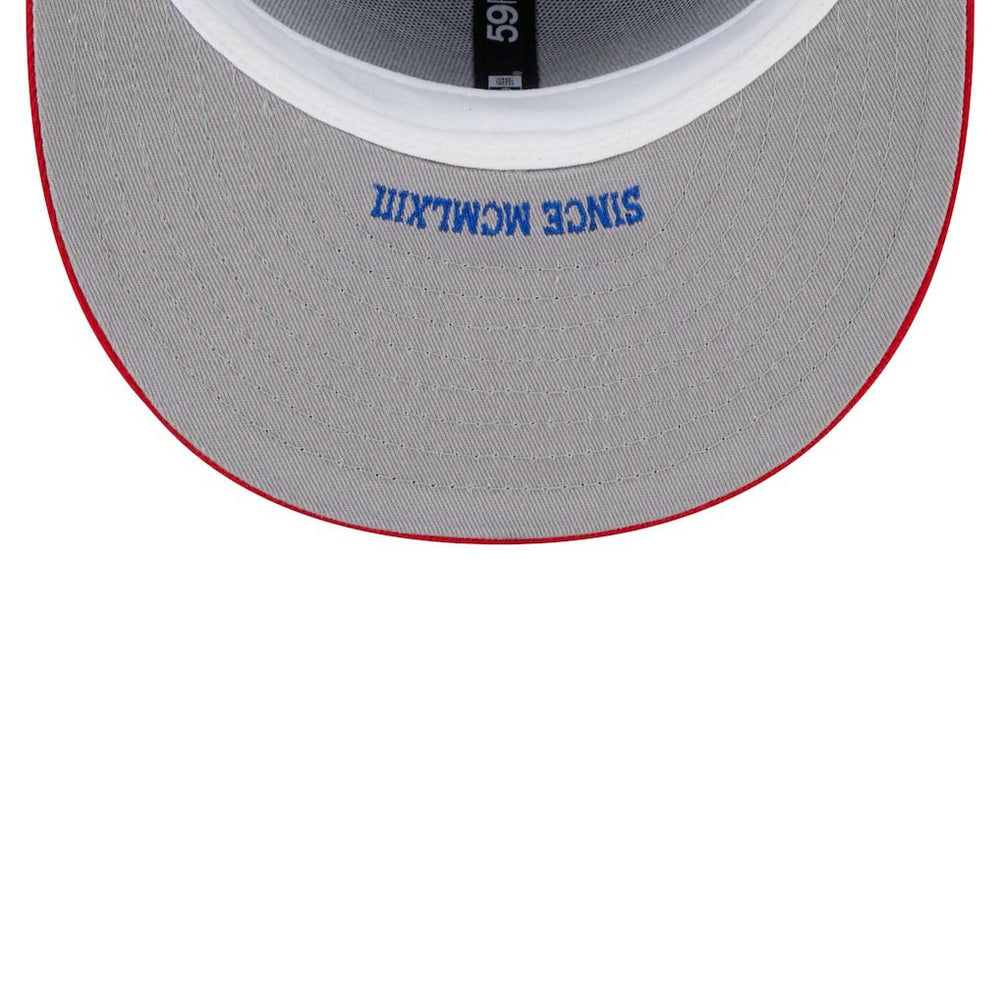 New Era Philadelphia 76ers Gameday Gold Pop Stars 59FIFTY Fitted Hat Royal/Red