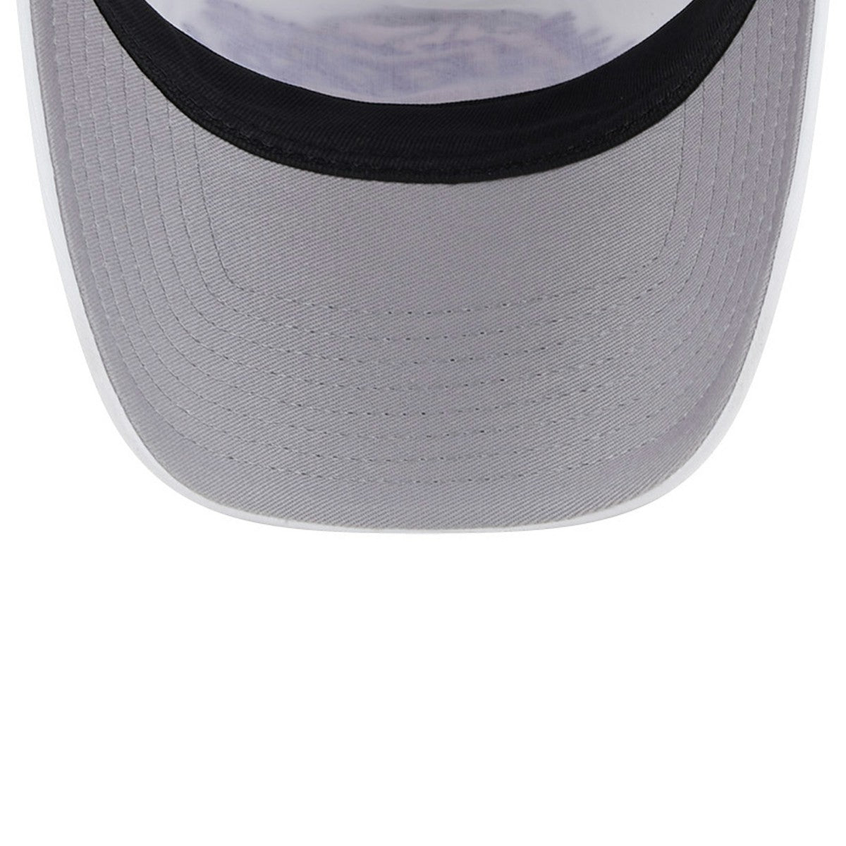New Era Los Angeles Lakers Court Sport Foam A-Frame 9FORTY Adjustable Trucker Hat White/Purple