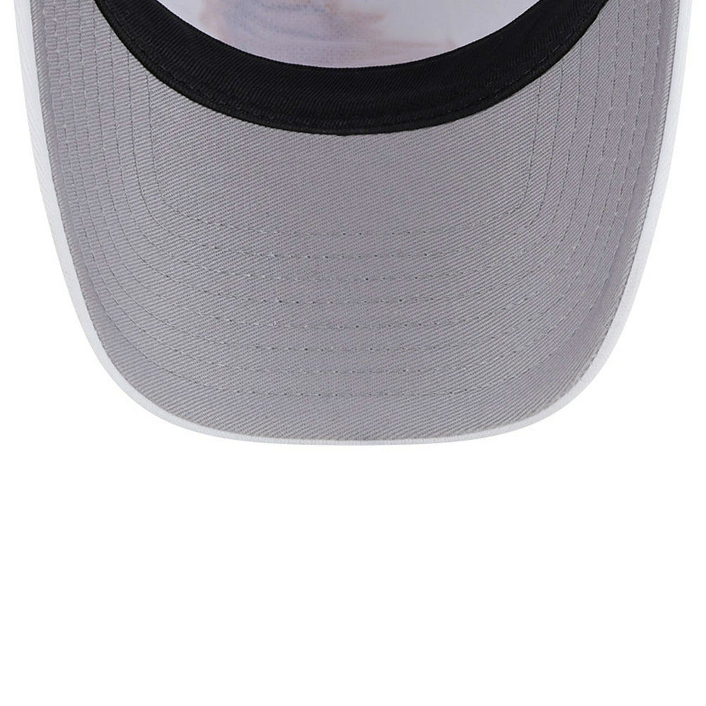 New Era Phoenix Suns Court Sport Foam A-Frame 9FORTY Adjustable Trucker Hat White/Purple