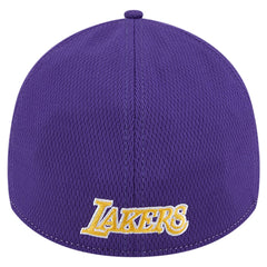 New Era Los Angeles Lakers Two-Tone 39THIRTY Flex Hat Heather Gray/Purple