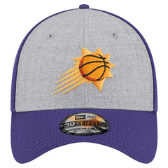 New Era Phoenix Suns Two-Tone 39THIRTY Flex Hat Heather Gray/Purple