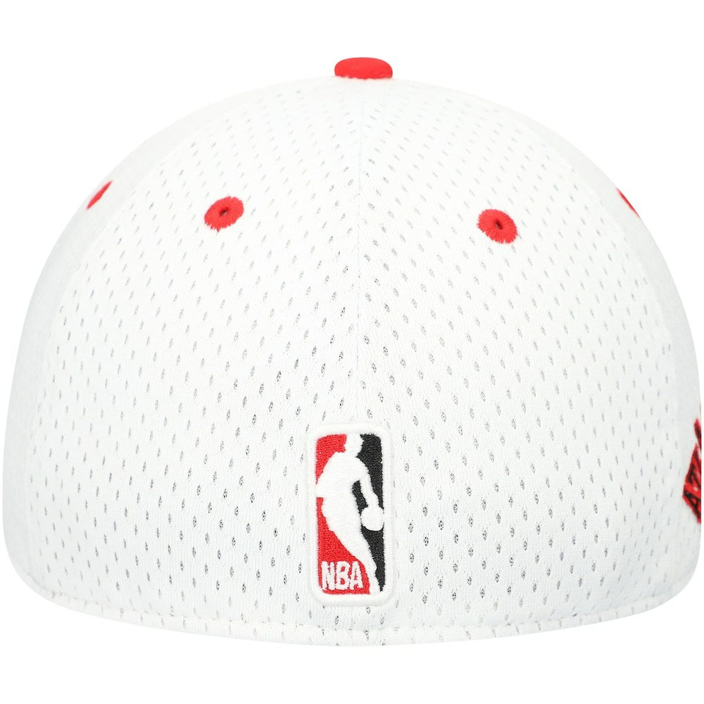 New Era Atlanta Hawks Throwback 2Tone 59FIFTY Fitted Hat White/Red
