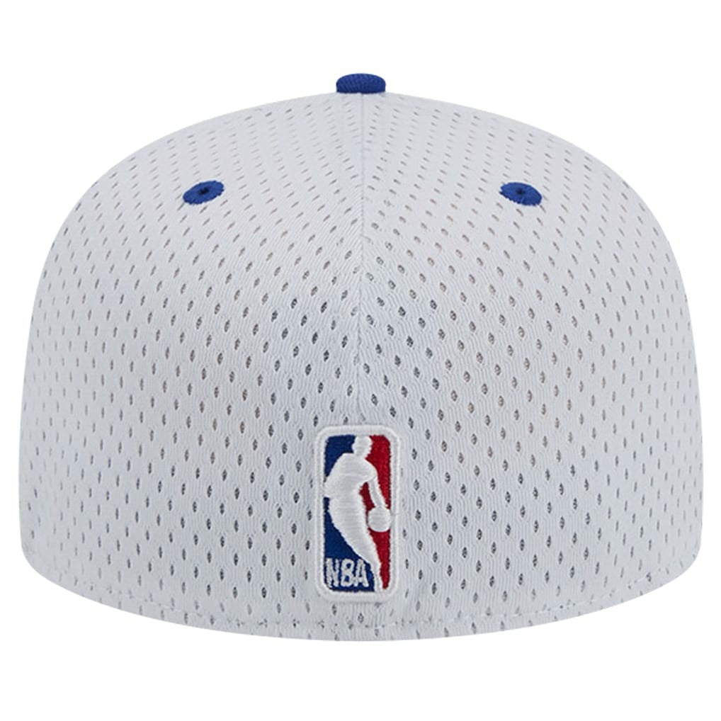 New Era Philadelphia 76ers Throwback 2Tone 59FIFTY Fitted Hat White/Royal