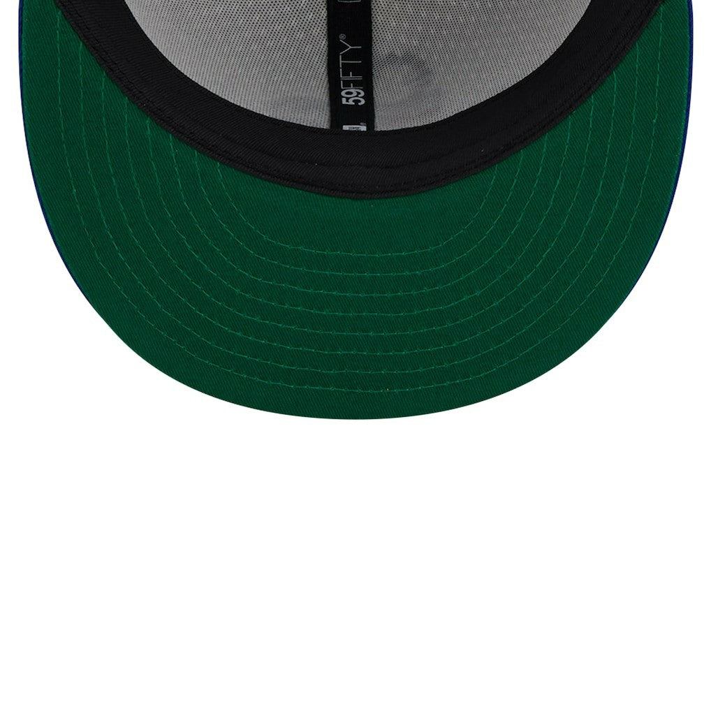 New Era Philadelphia 76ers Throwback 2Tone 59FIFTY Fitted Hat White/Royal