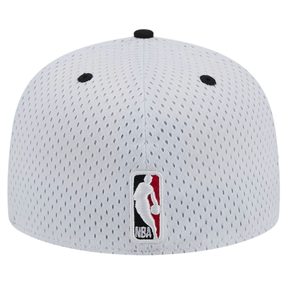 New Era Portland Trail Blazers Throwback 2Tone 59FIFTY Fitted Hat White/Black