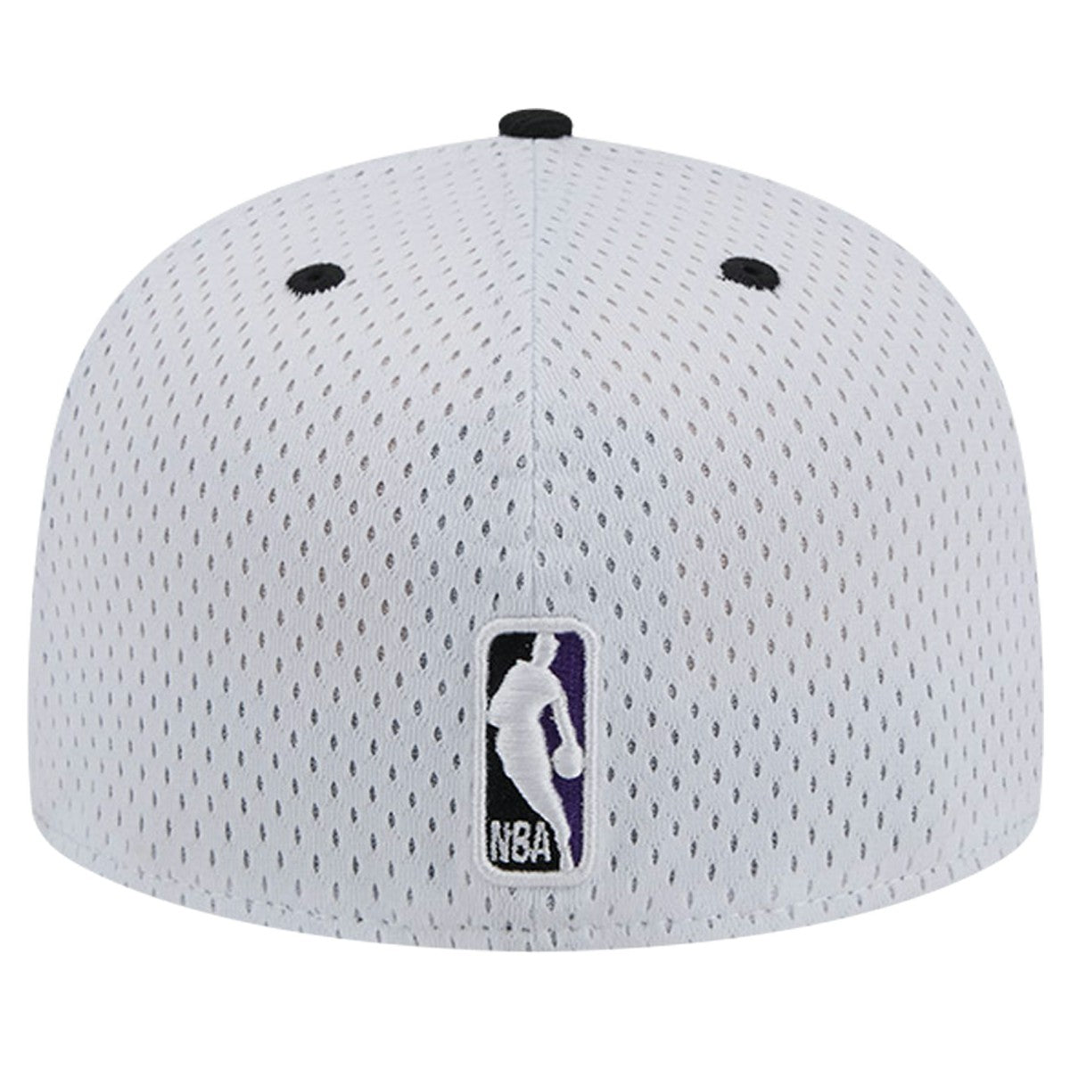 New Era Sacramento Kings Throwback 2Tone 59FIFTY Fitted Hat White/Black