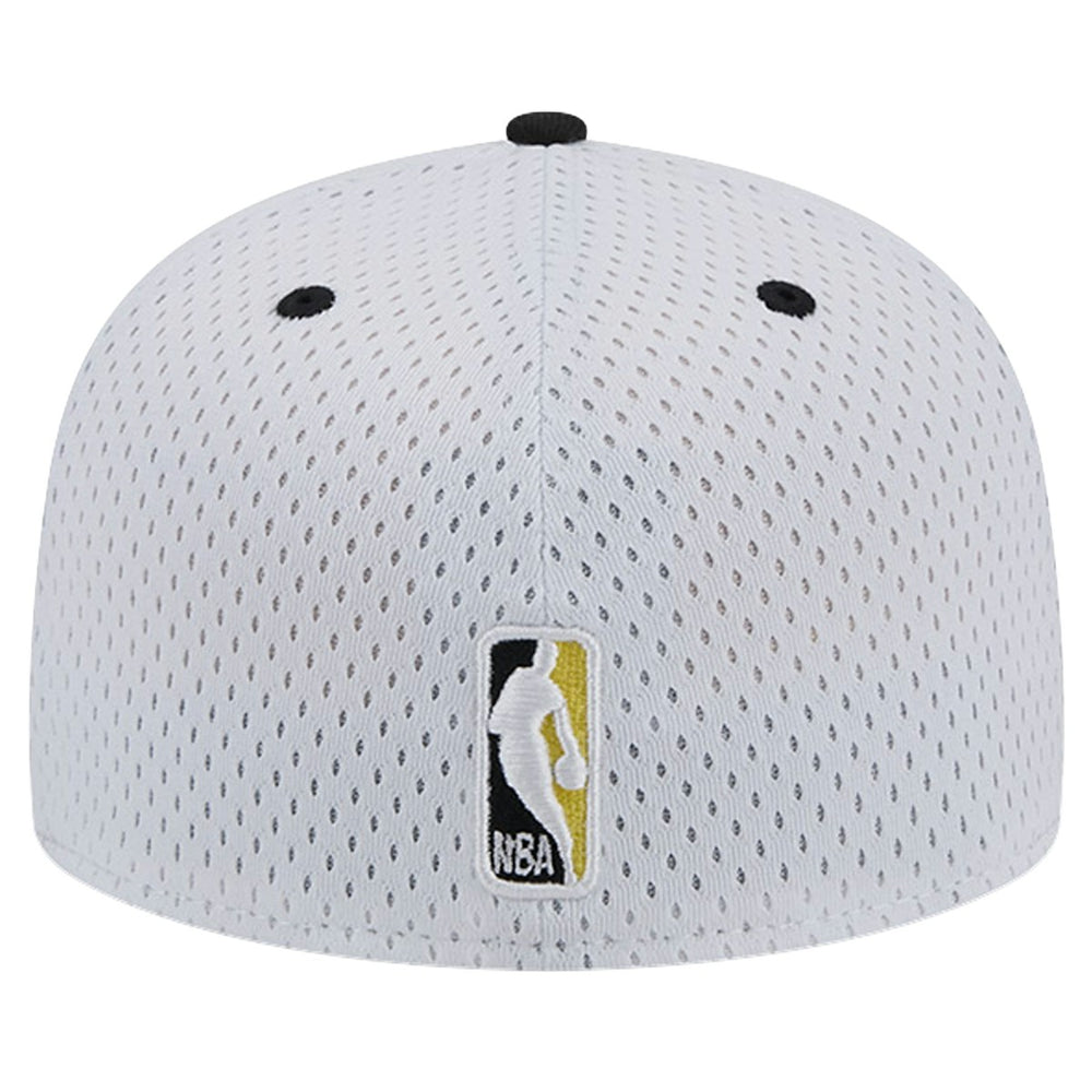 New Era Utah Jazz Throwback 2Tone 59FIFTY Fitted Hat White/Black