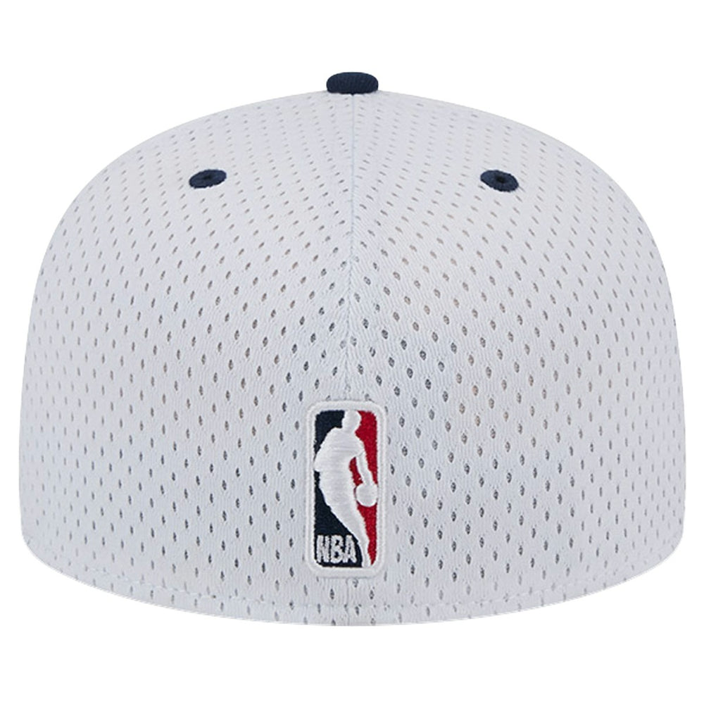 New Era Washington Wizards Throwback 2Tone 59FIFTY Fitted Hat White/Navy
