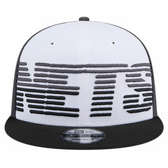 New Era Brooklyn Nets Throwback Gradient Tech Font 9FIFTY Snapback Hat White/Black