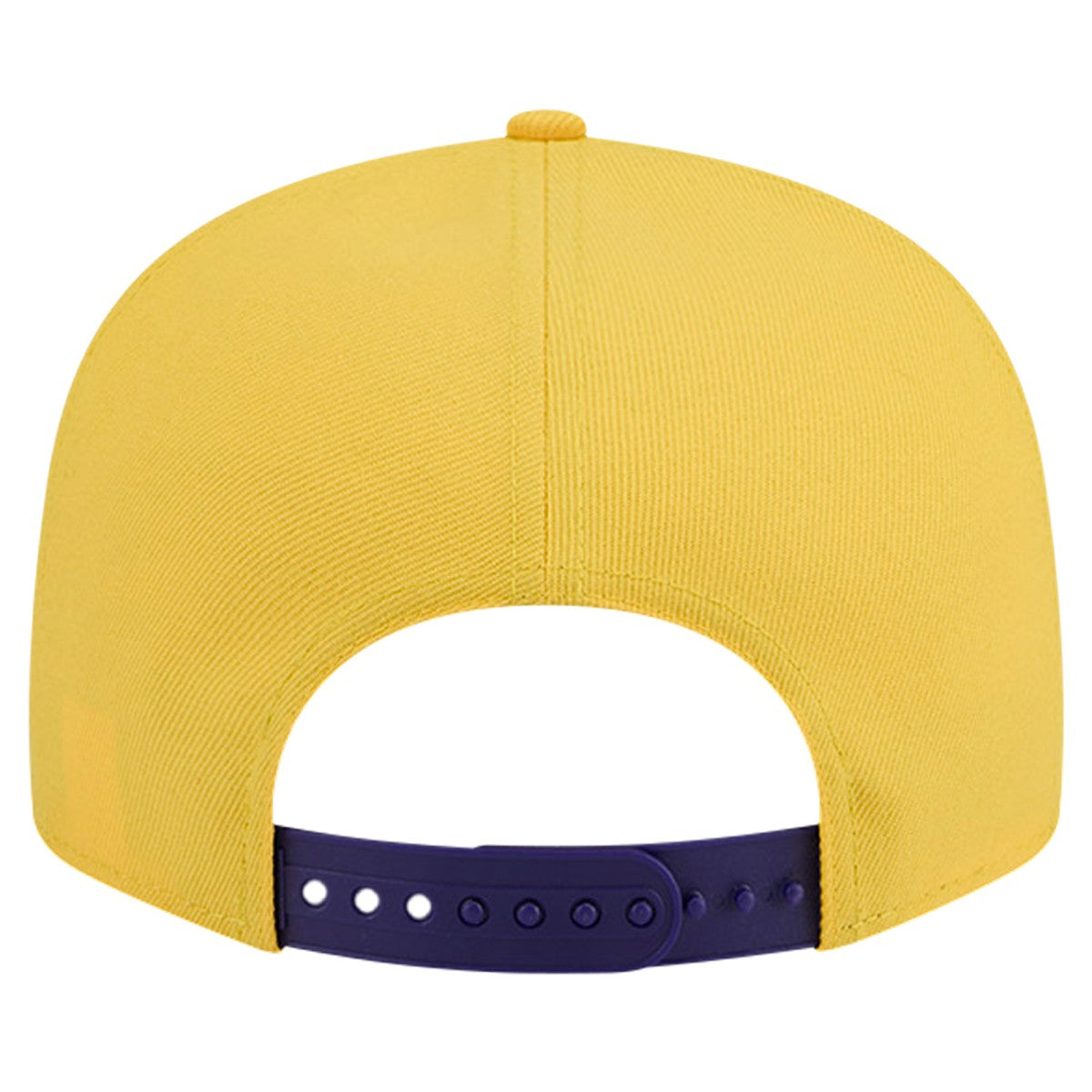 New Era Los Angeles Lakers Throwback Gradient Tech Font 9FIFTY Snapback Hat White/Purple