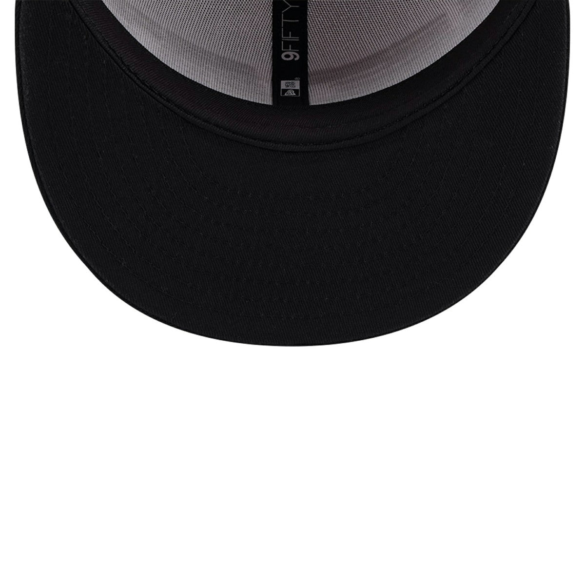 New Era Miami Heat Throwback Gradient Tech Font 9FIFTY Snapback Hat White/Black