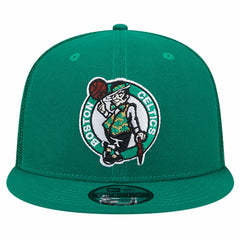 New Era Boston Celtics Meshback 9FIFTY Snapback Hat Kelly Green